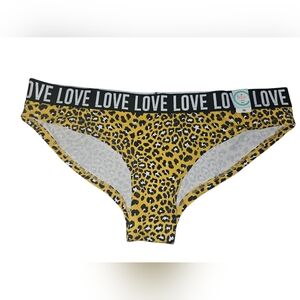 NEW Leopard Print Cheeky Panties Sz XXL